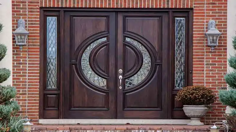 ساخت سفارشی درب ضد سرقت دو لنگه - افرا درب